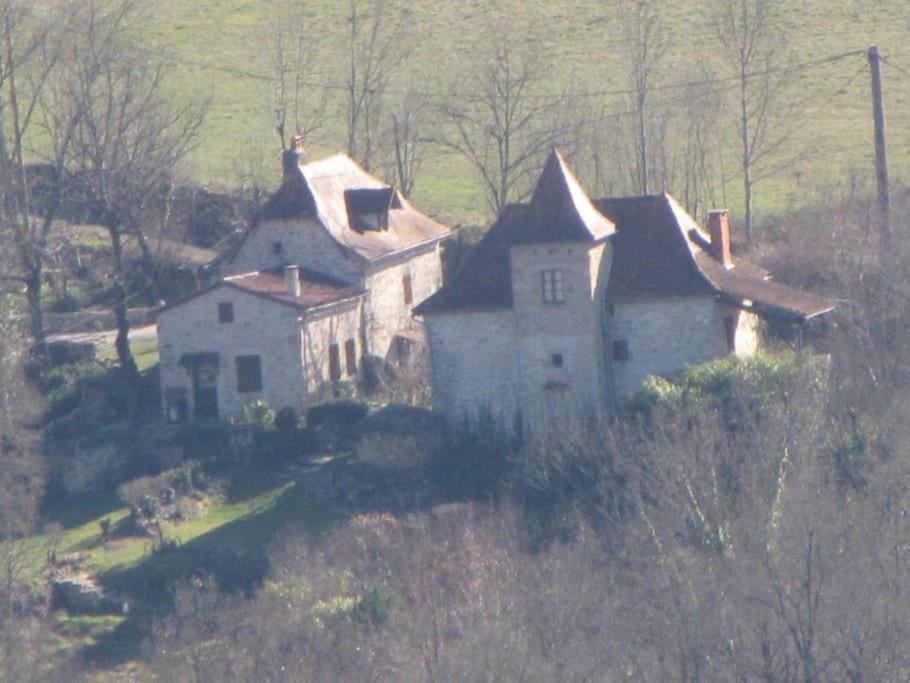 Vila Domaine Mas De Galy Saujac Exteriér fotografie